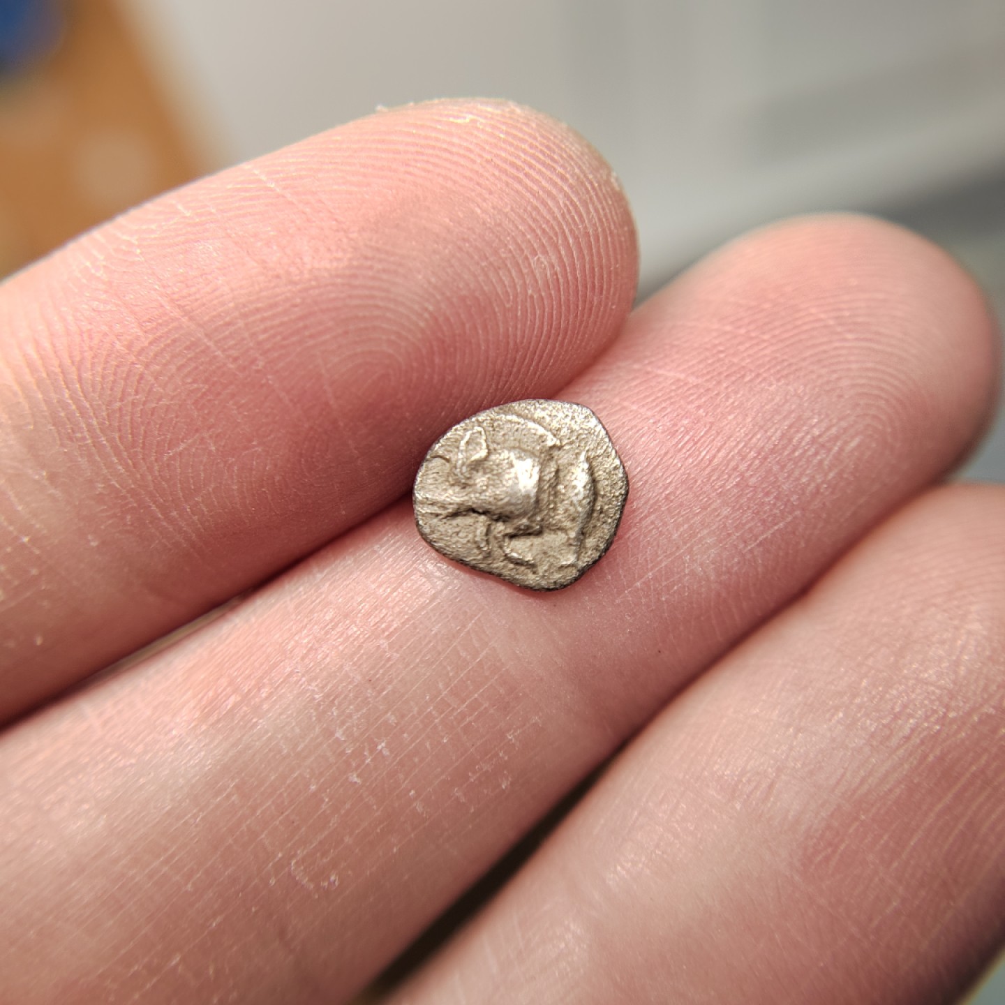 王之爱好～打制币 古希腊咆哮的狮子银币