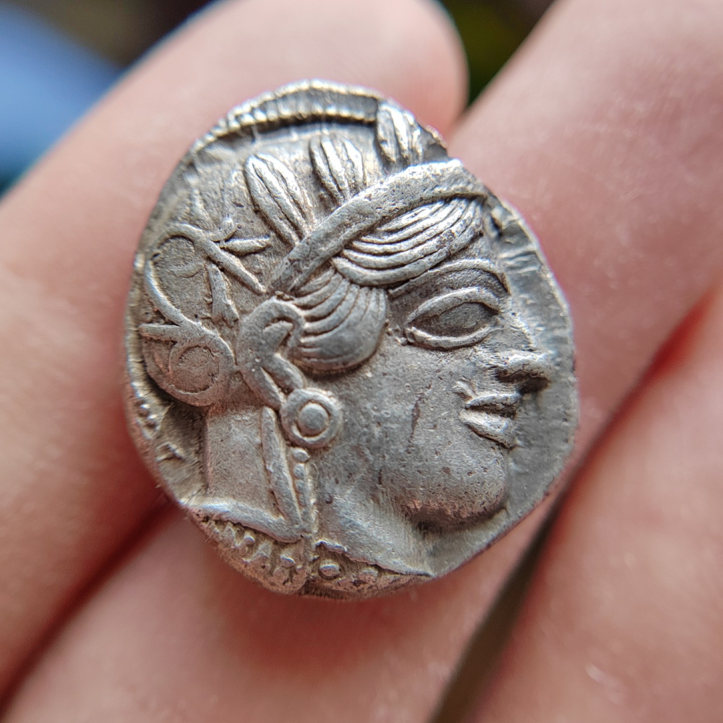 王之爱好～打制币 古希腊雅典娜猫头鹰四德银币