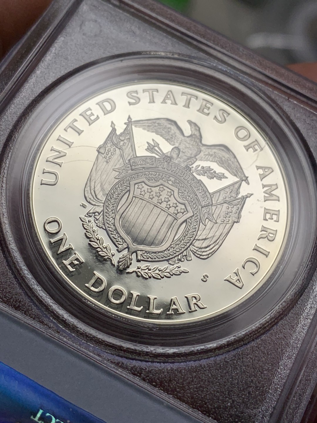 《竞宝斋》第115场-周日，周一 ，2场连拍（全场包邮） PCGS PR69DCAM 美国 1994年 国会大厦 200周年纪念 精制大银币 26.73克 900银