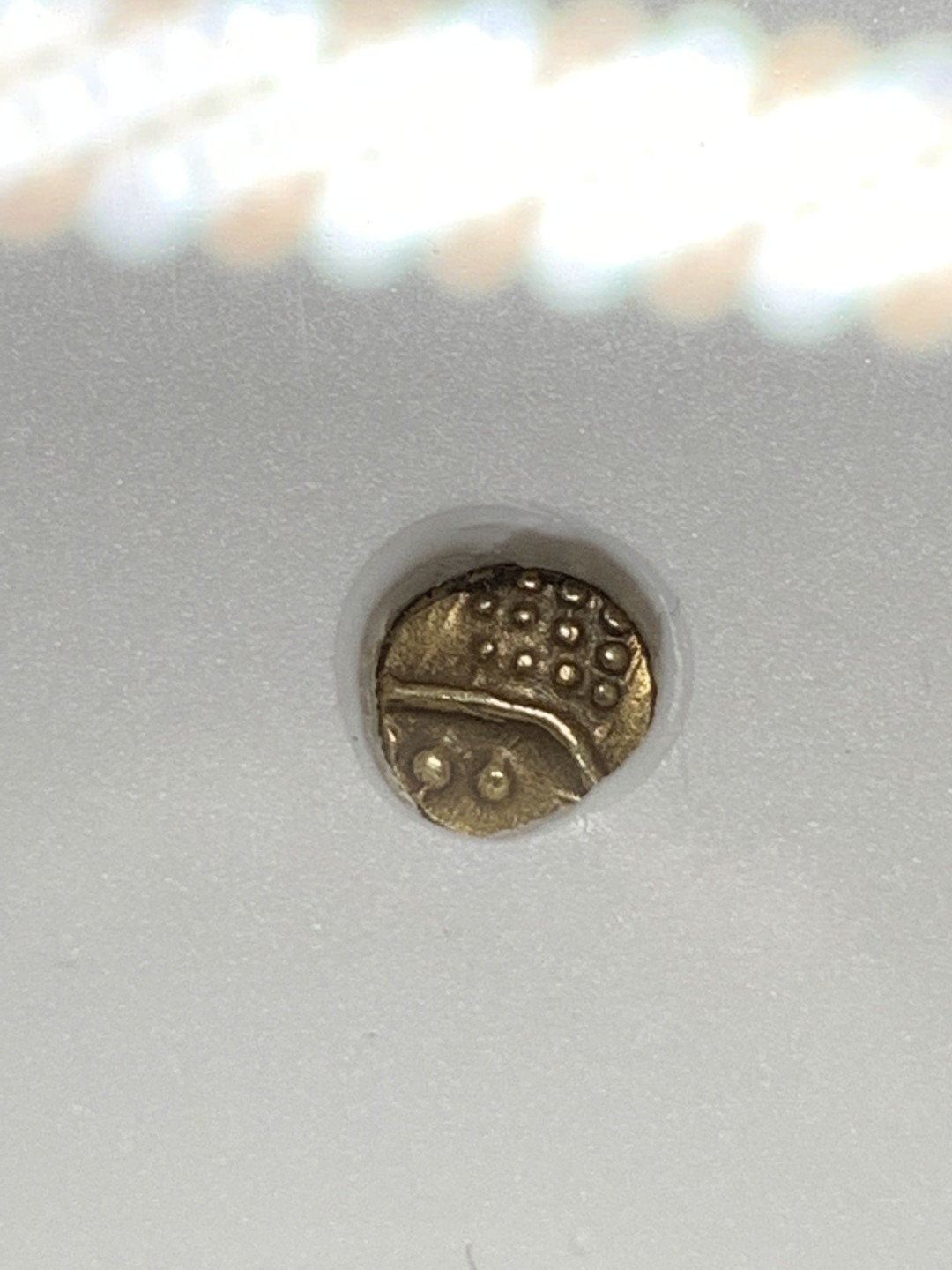 《竞宝斋》第115场-周日，周一 ，2场连拍（全场包邮） NGC-AU58 印度 1795年 坎钦FANAM金币 少见品种