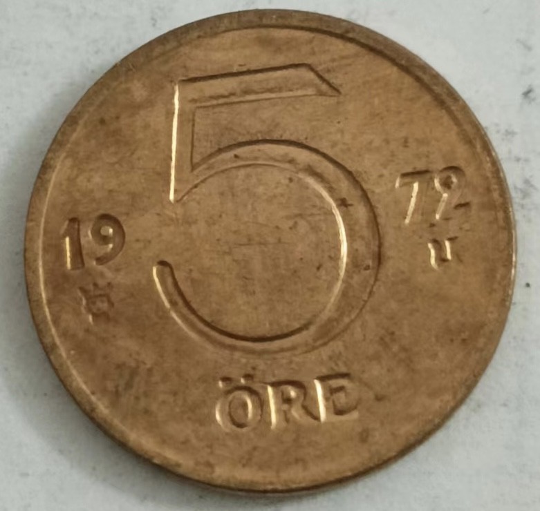 泡泡堂第146期  世界硬币专场（无押金，无佣金，捡漏，全场20包邮，偏远地区除外） 瑞典5欧尔