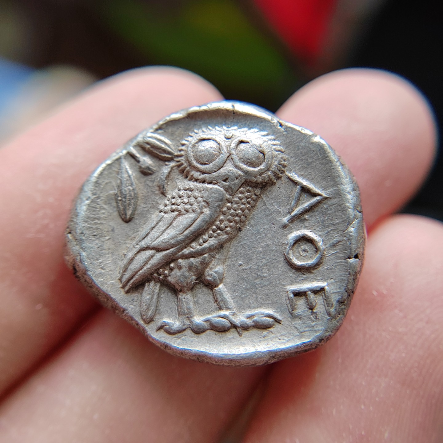王之爱好～打制币 古希腊雅典娜猫头鹰四德银币