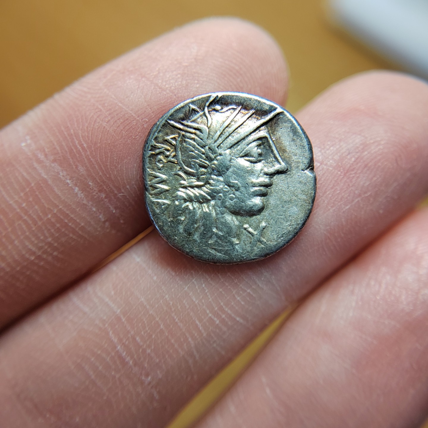 王之爱好～打制币 古罗马共和国时期罗马女神银币