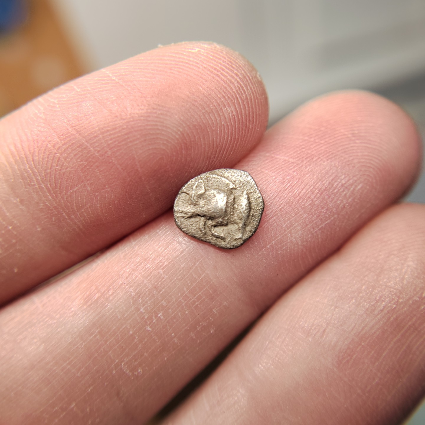 王之爱好～打制币 古希腊咆哮的狮子银币