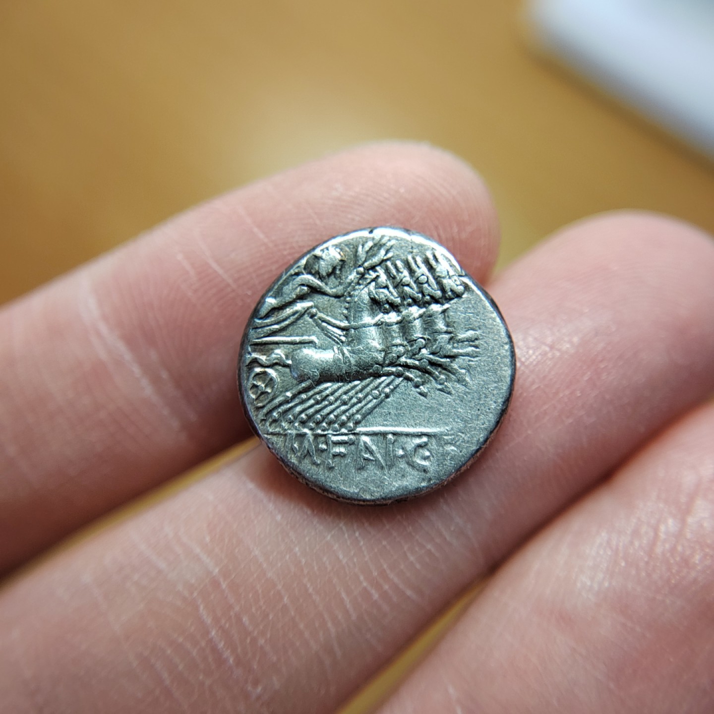 王之爱好～打制币 古罗马共和国时期罗马女神银币