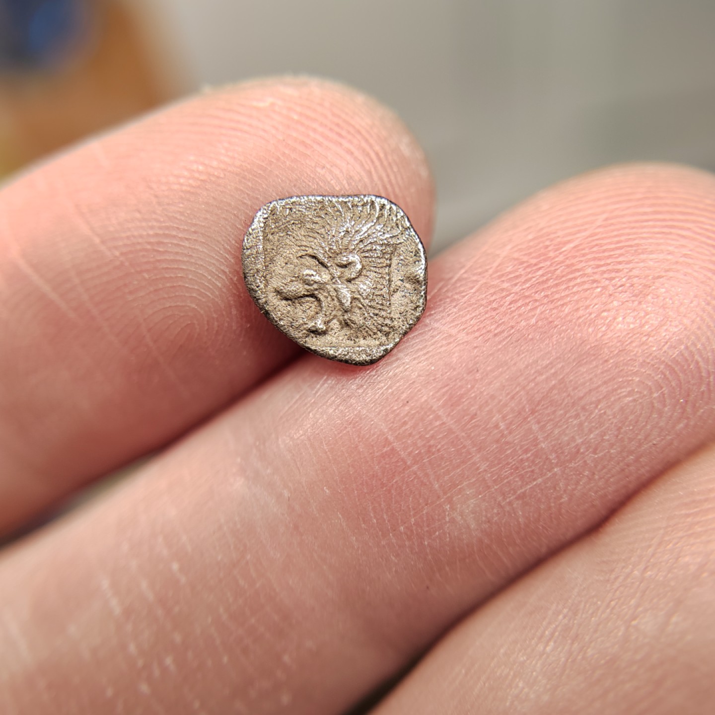 王之爱好～打制币 古希腊咆哮的狮子银币