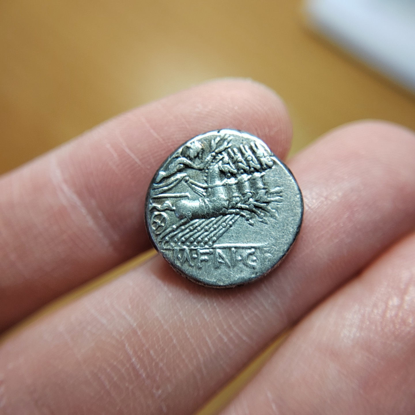 王之爱好～打制币 古罗马共和国时期罗马女神银币