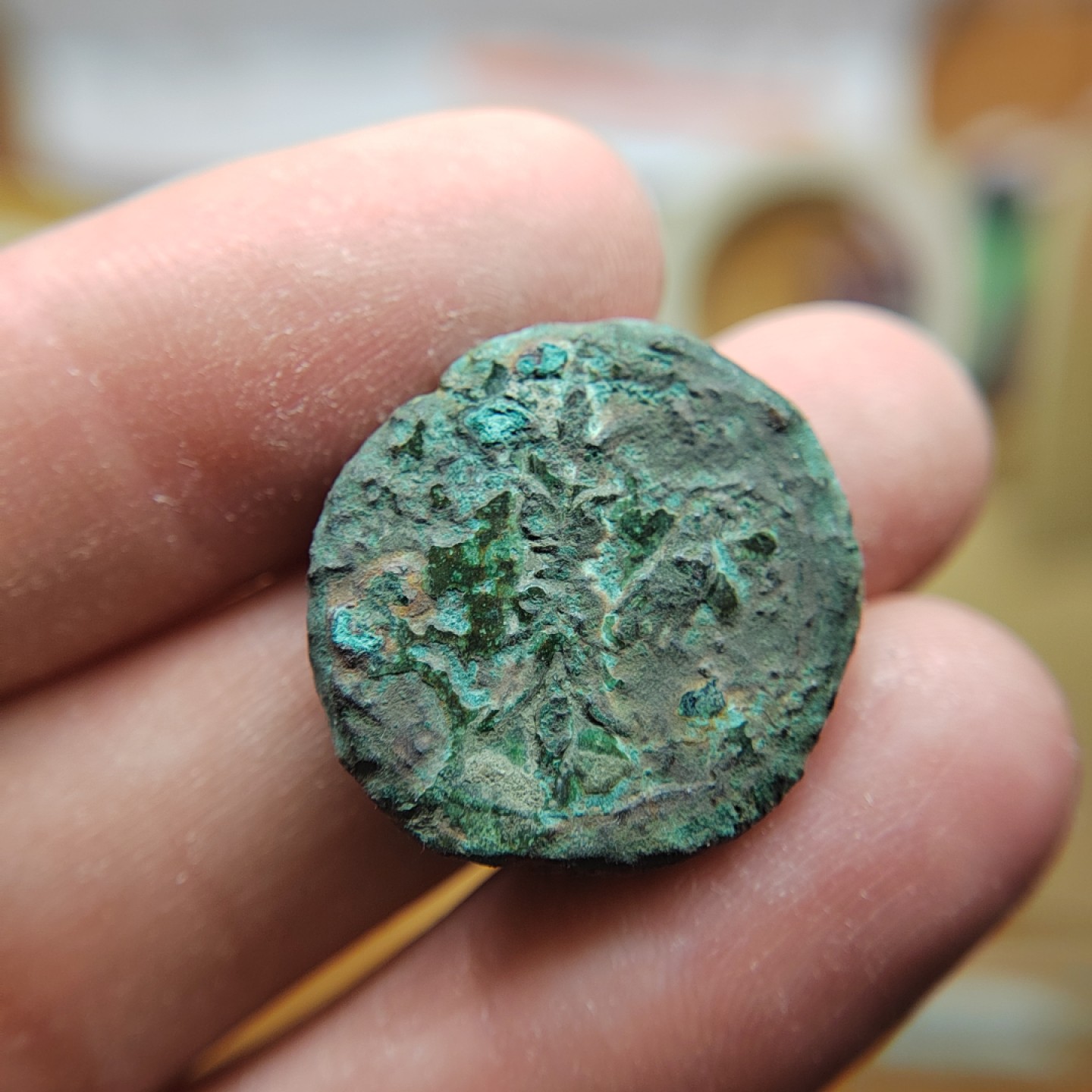 王之爱好～打制币 古希腊西西里宙斯大铜币