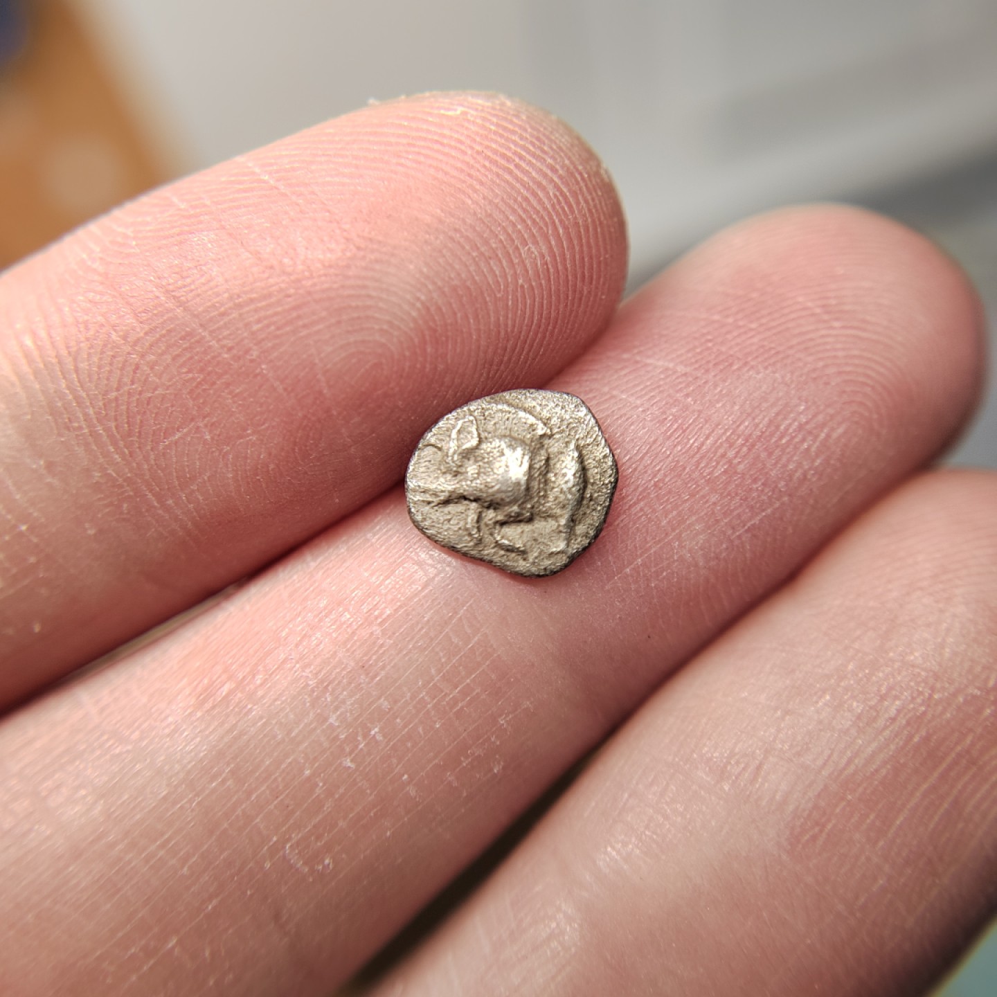 王之爱好～打制币 古希腊咆哮的狮子银币