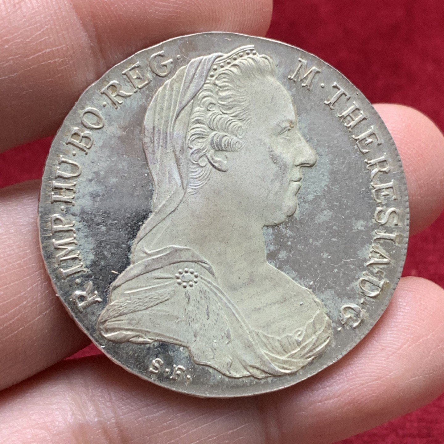 《竞宝斋》第116场-周日，周一 ，2场连拍（全场包邮） 奥地利 1780年 大奶妈 泰勒银币 精制 后铸版 超好细节