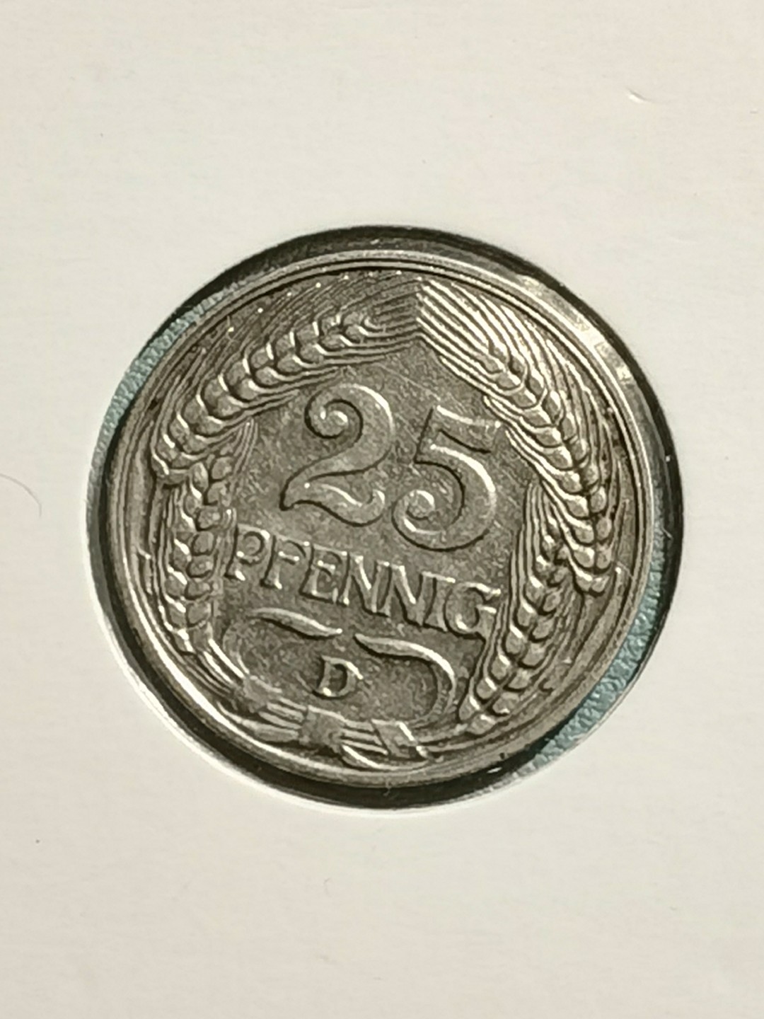 🎉🎊乐享宝藏💎💰~20221116期~德国钱币专场 德意志第二帝国25芬尼