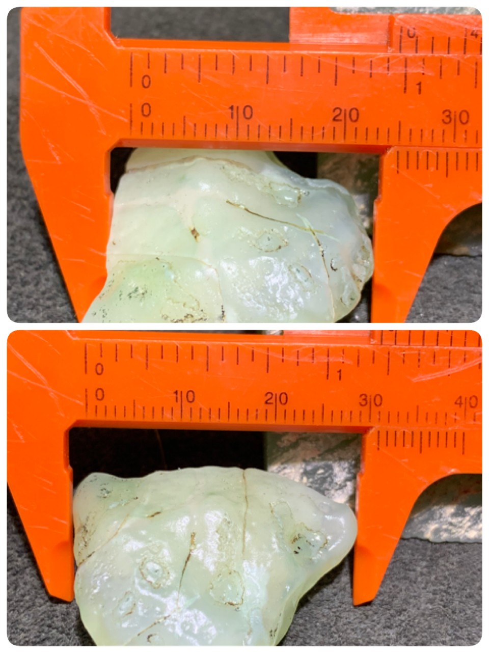 天然戈壁阿拉善玛瑙原石吊坠一个，