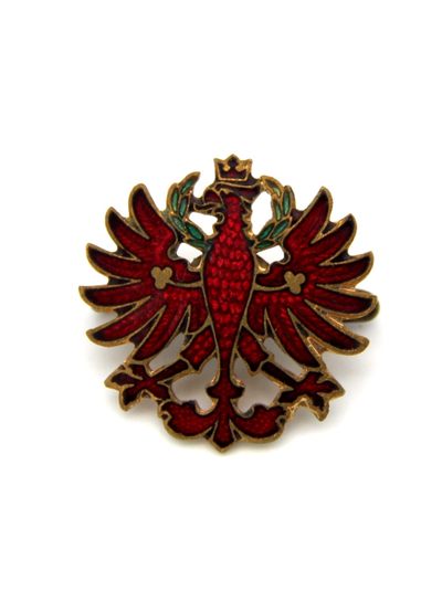 前进的履带11月小拍拍，到点结拍 - 波兰鹰徽，铜质珐琅