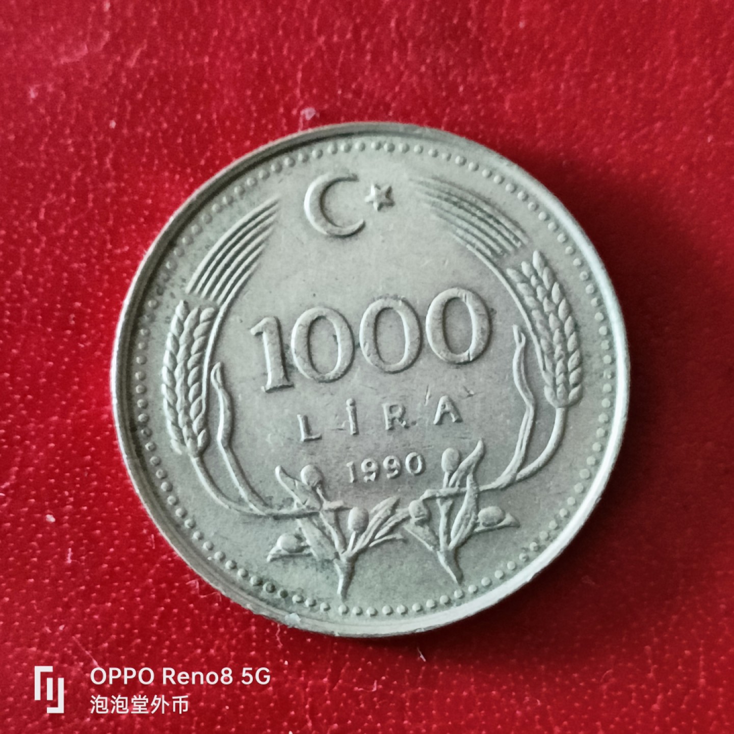 泡泡堂微拍第二十九幕精品硬币捡漏专场👿👿，零佣金，零押金，累计满二十元包邮 土耳其1000里亚尔