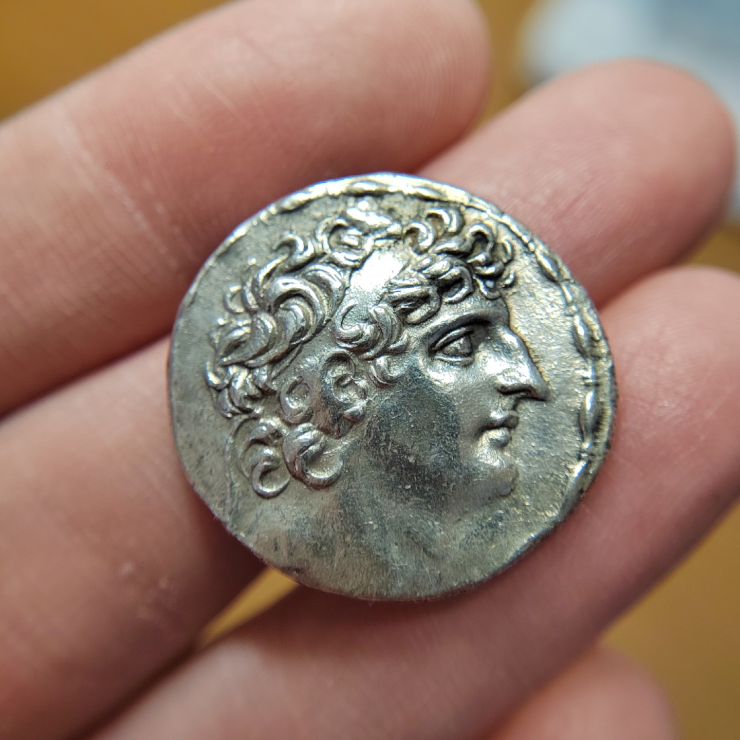 王之爱好～打制币 古希腊银币