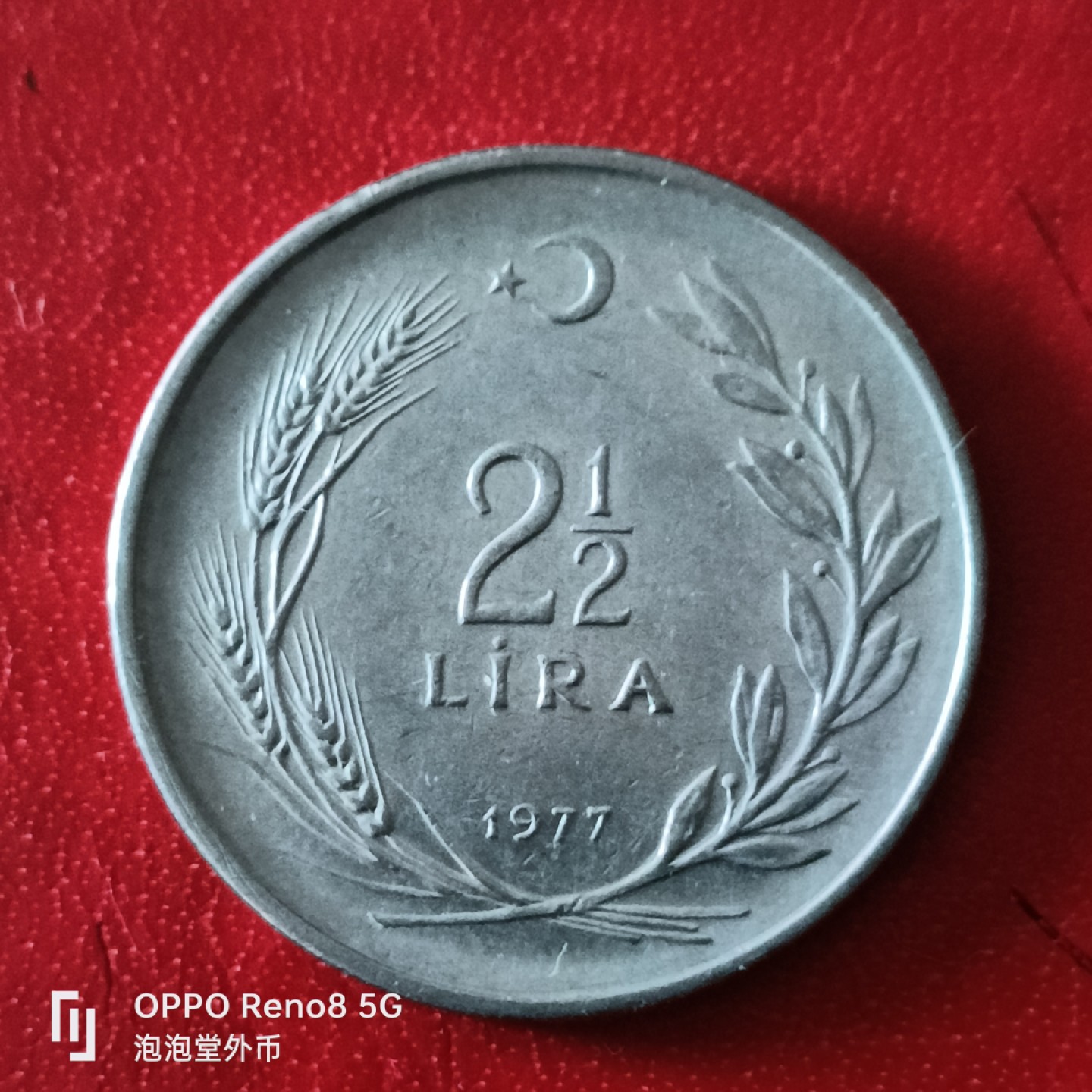 泡泡堂微拍第二十九幕精品硬币捡漏专场👿👿，零佣金，零押金，累计满二十元包邮 土耳其2又1/2里亚尔大币