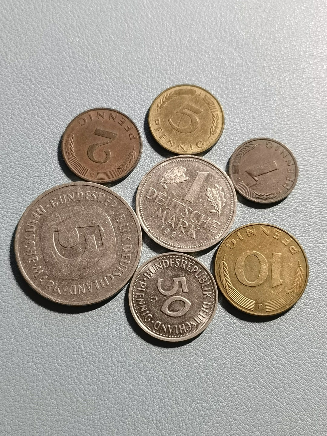 🎉🎊乐享宝藏💎💰~20221116期~德国钱币专场 德国马克钱币一组