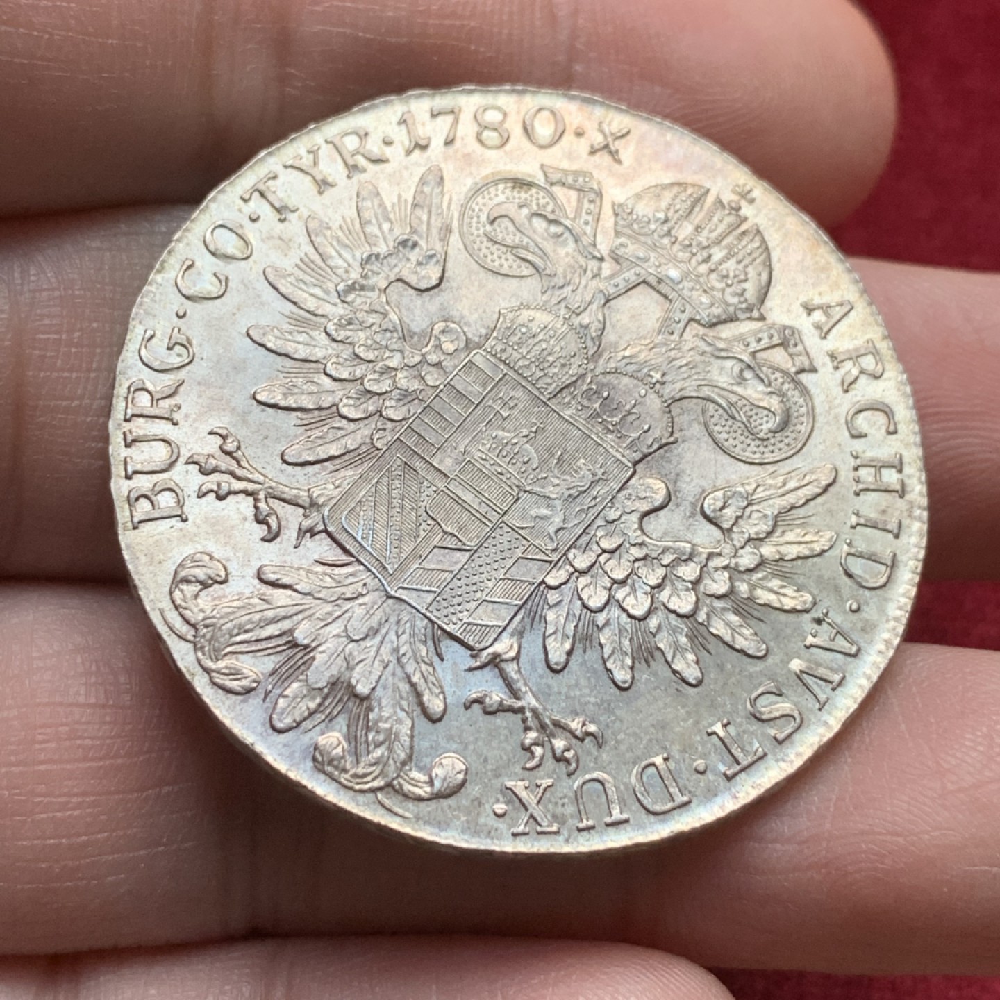 《竞宝斋》第116场-周日，周一 ，2场连拍（全场包邮） 奥地利 1780年 大奶妈 泰勒银币 后铸版 超好细节