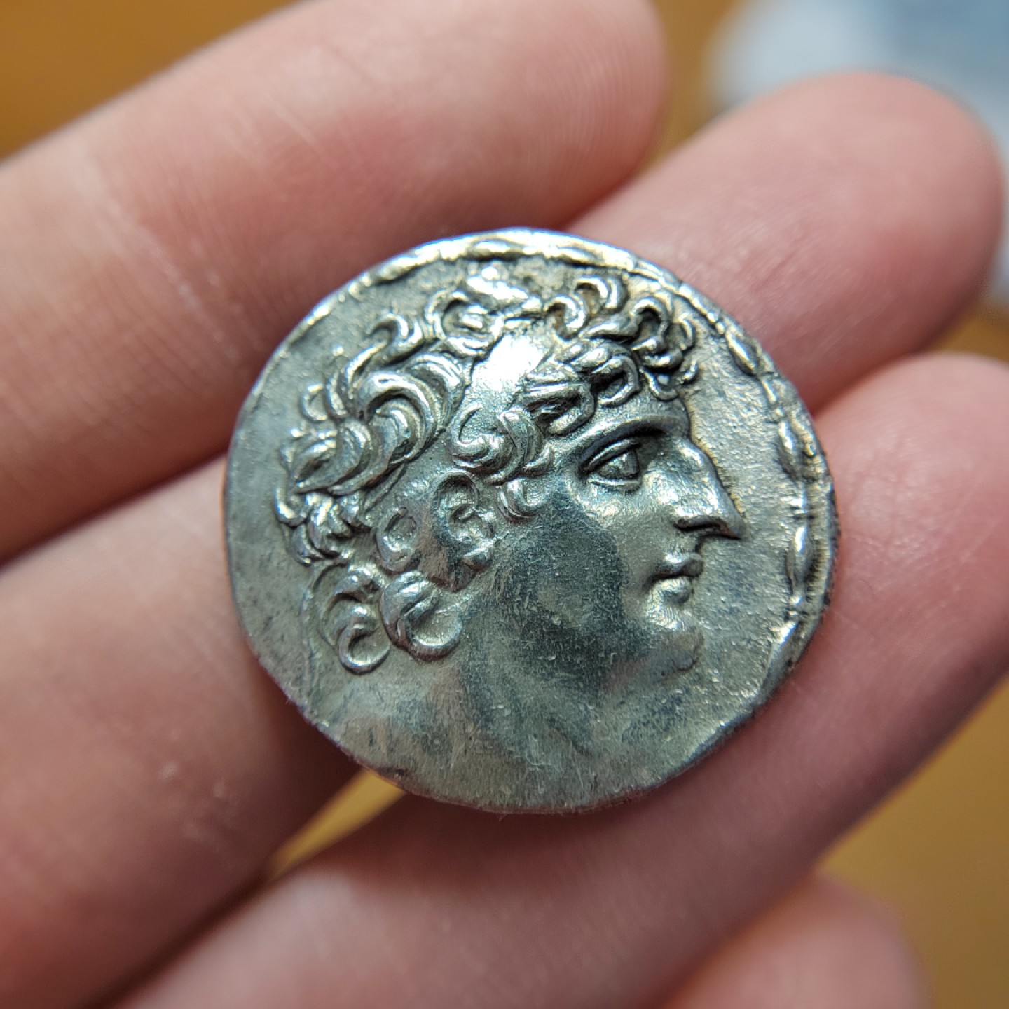 王之爱好～打制币 古希腊银币