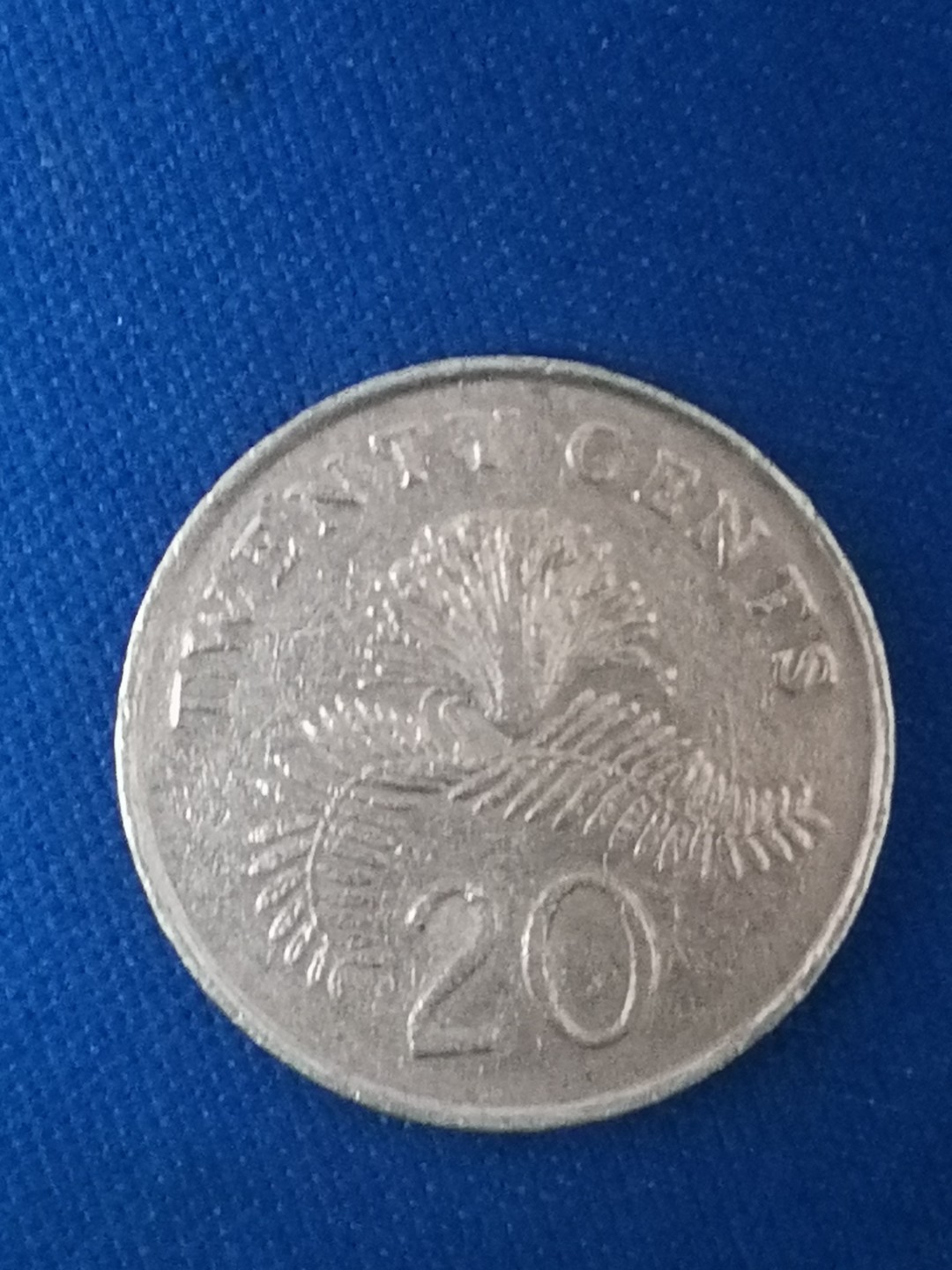 世界钱币专场 新加坡20分