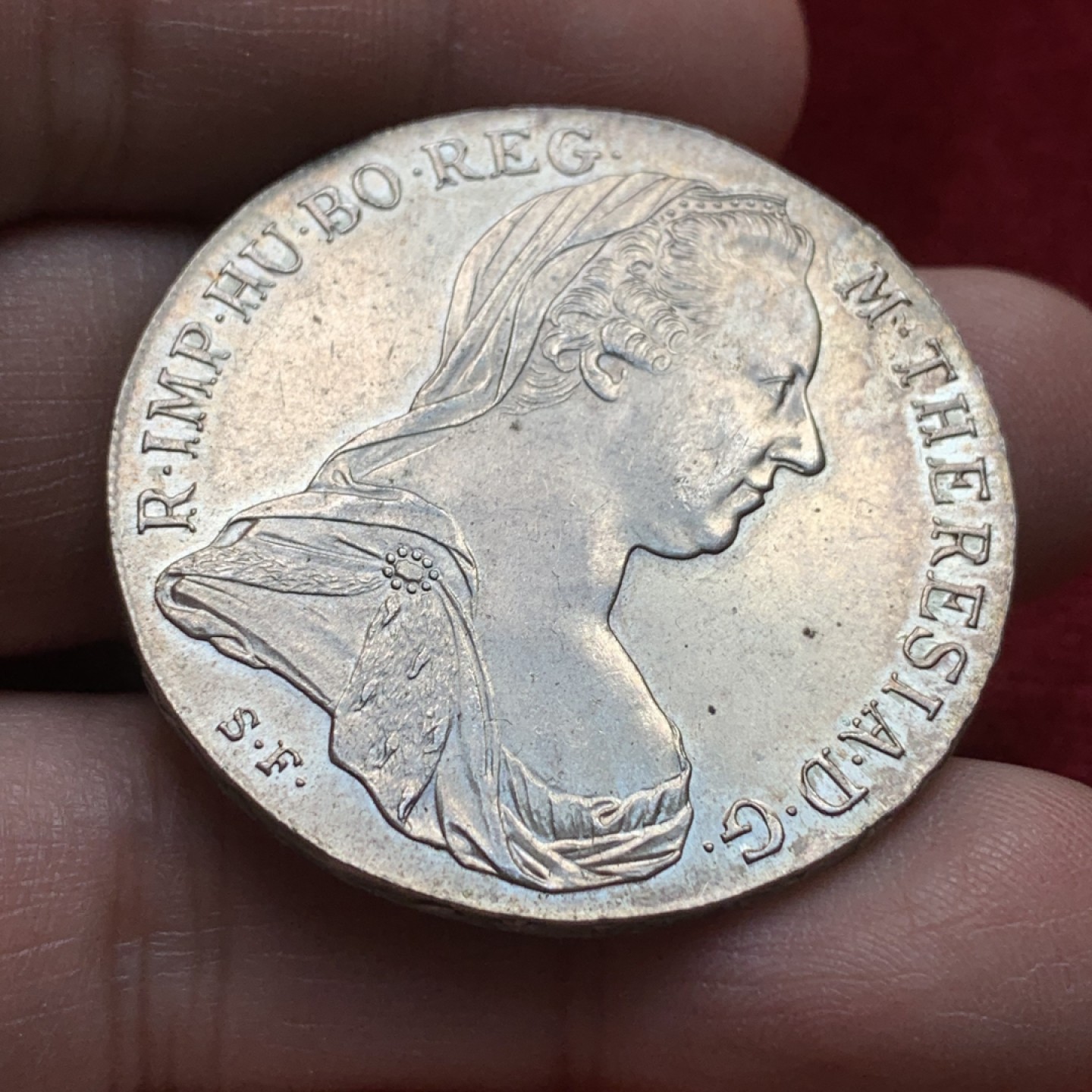 《竞宝斋》第116场-周日，周一 ，2场连拍（全场包邮） 奥地利 1780年 大奶妈 泰勒银币 后铸版 超好细节