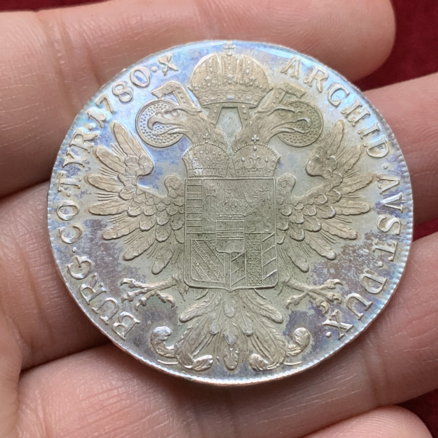 《竞宝斋》第116场-周日，周一 ，2场连拍（全场包邮） 奥地利 1780年 大奶妈 泰勒银币 精制 后铸版 超好细节