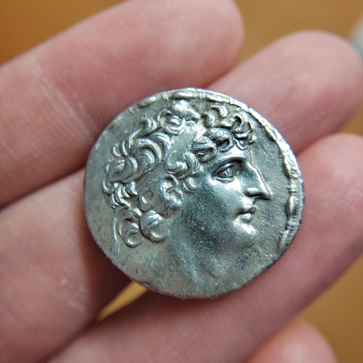 王之爱好～打制币 古希腊银币