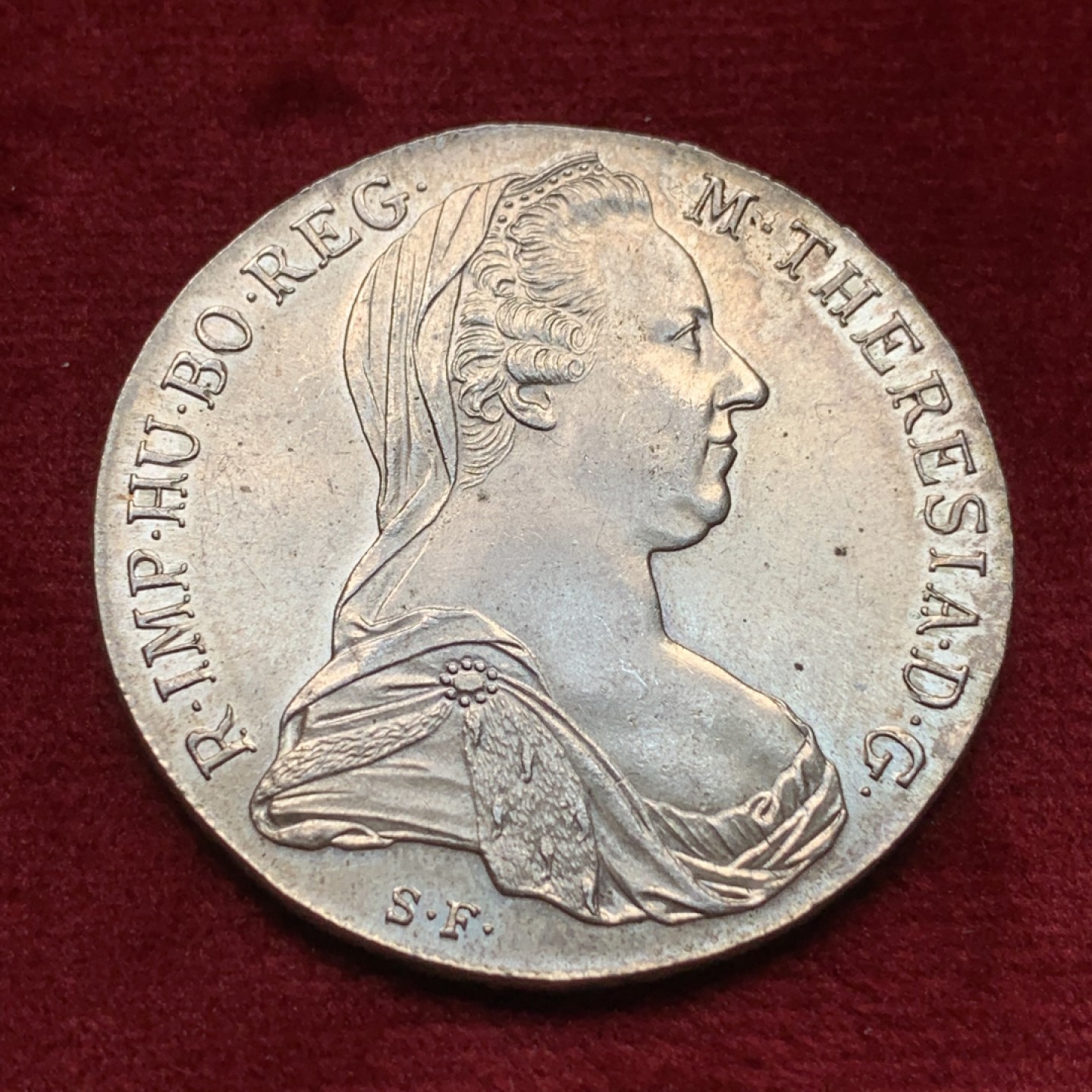 《竞宝斋》第116场-周日，周一 ，2场连拍（全场包邮） 奥地利 1780年 大奶妈 泰勒银币 后铸版 超好细节