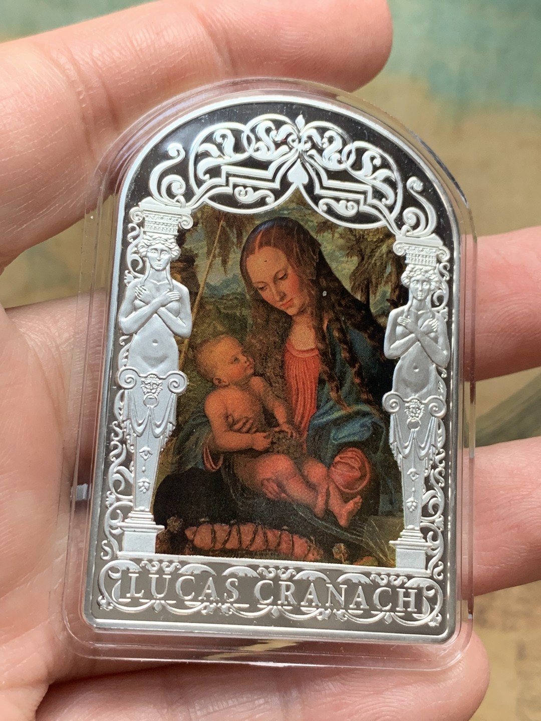 《竞宝斋》第116场-周日，周一 ，2场连拍（全场包邮） 2013年安道尔彩色银币50克