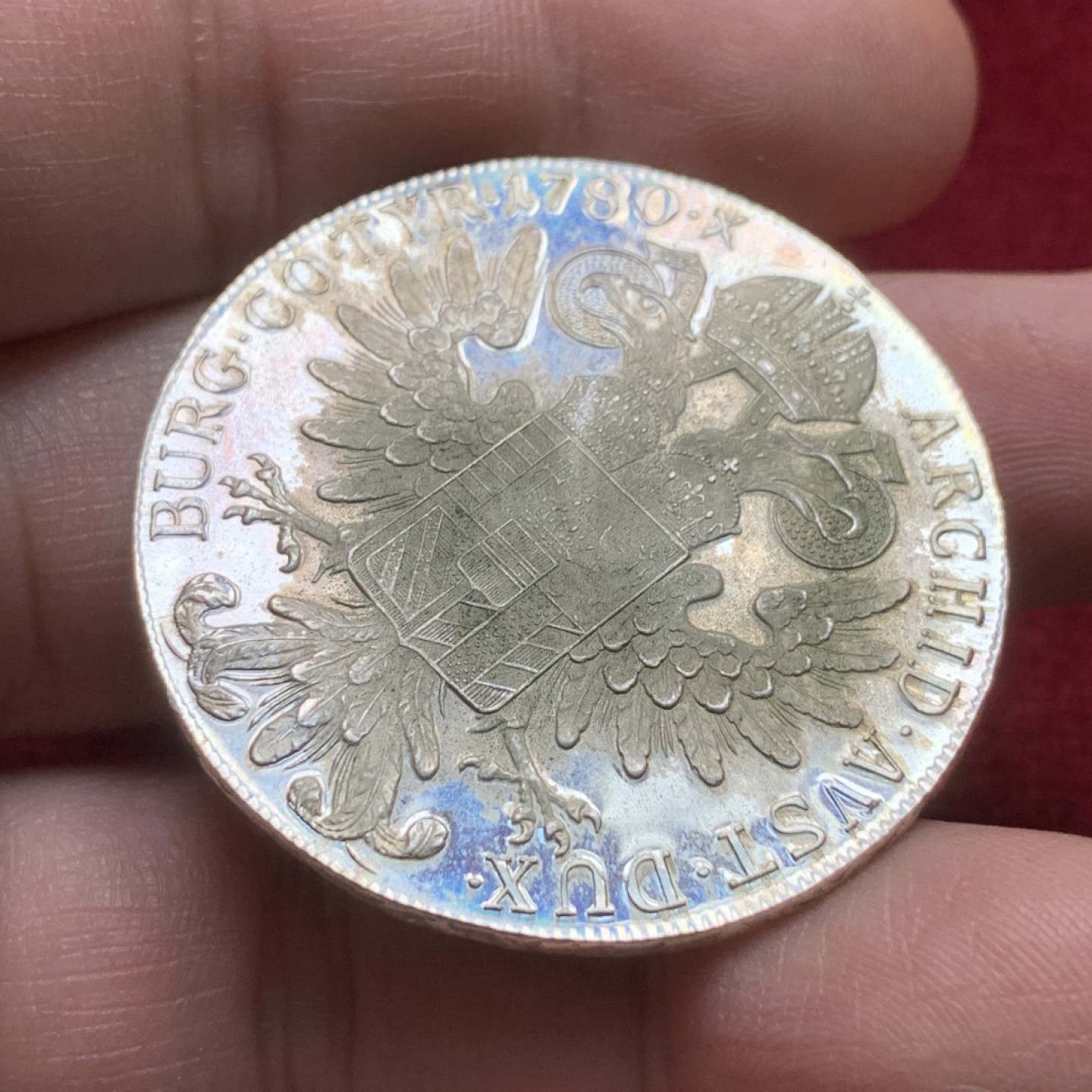 《竞宝斋》第116场-周日，周一 ，2场连拍（全场包邮） 奥地利 1780年 大奶妈 泰勒银币 精制 后铸版 超好细节