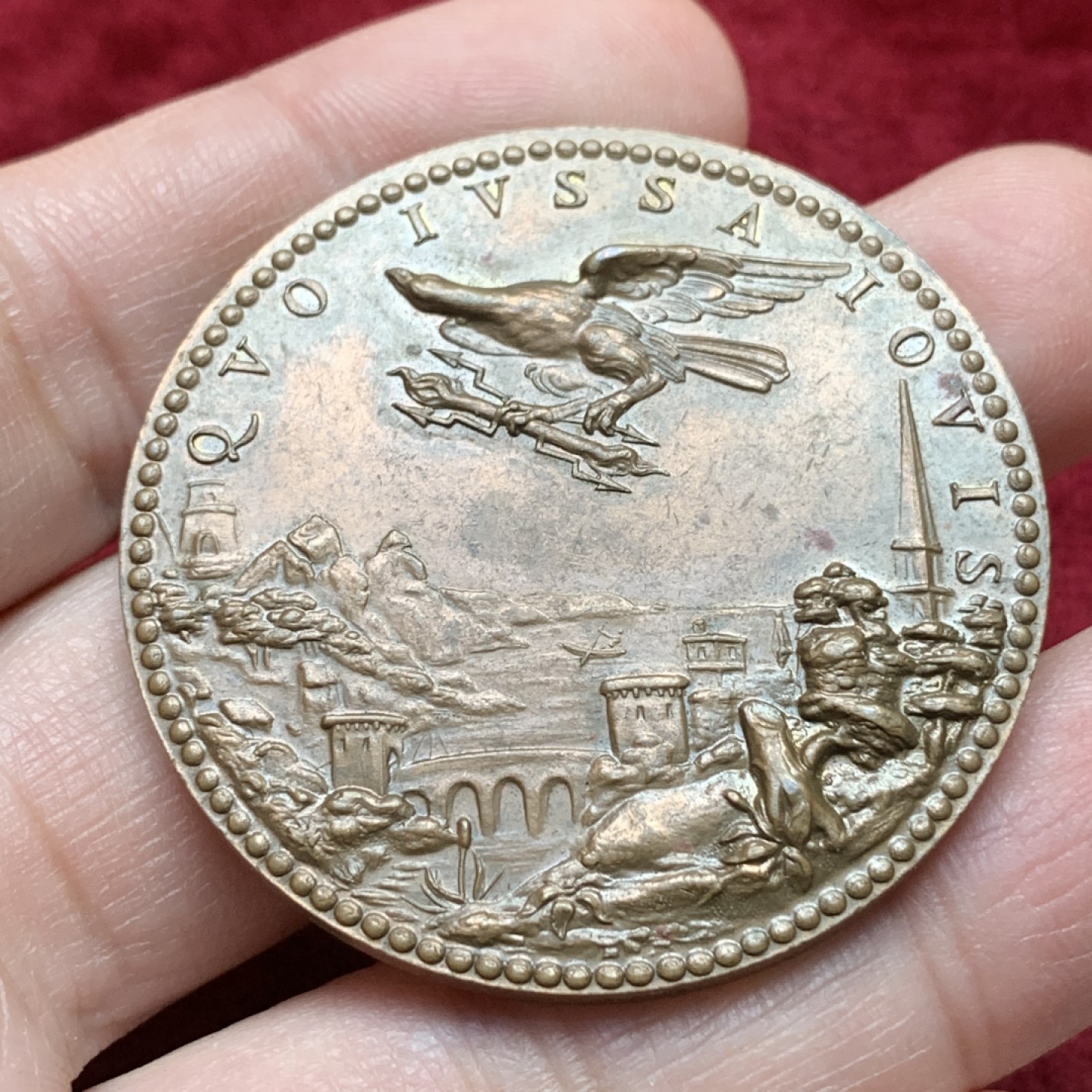 《竞宝斋》第116场-周日，周一 ，2场连拍（全场包邮） 法国 1607年 亨利四世 高浮雕奖章，重量40.57g，直径43.82mm 19世纪后铸 雕刻师杜普雷·纪尧姆