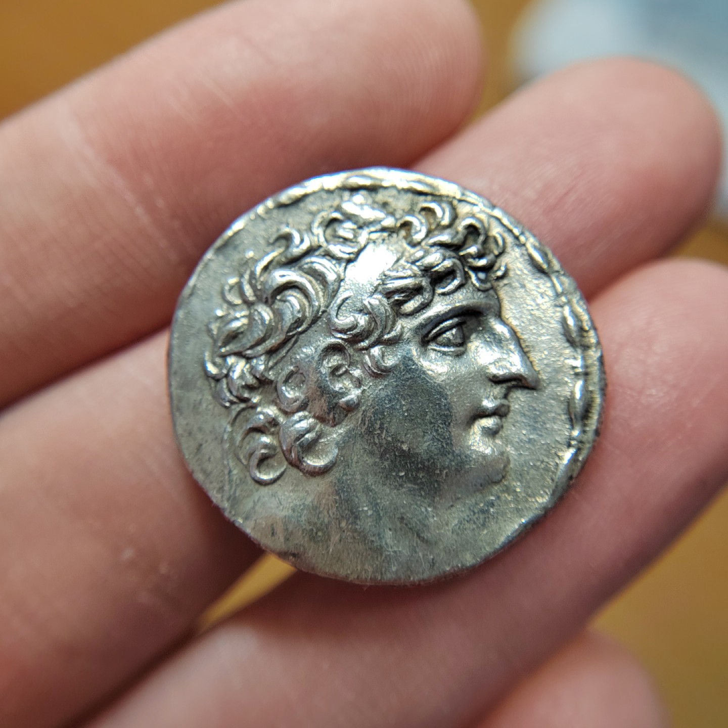 王之爱好～打制币 古希腊银币