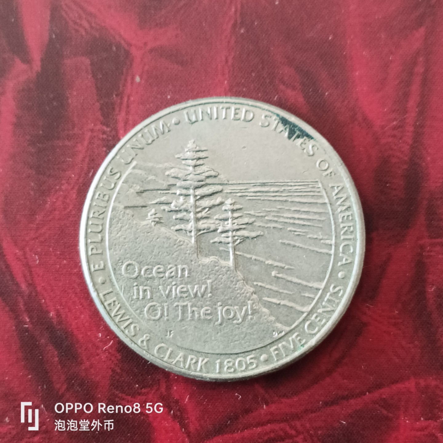 泡泡堂微拍第三十幕精品硬币捡漏专场👿👿，零佣金，零押金，累计满二十元包邮 美国5分纪念币