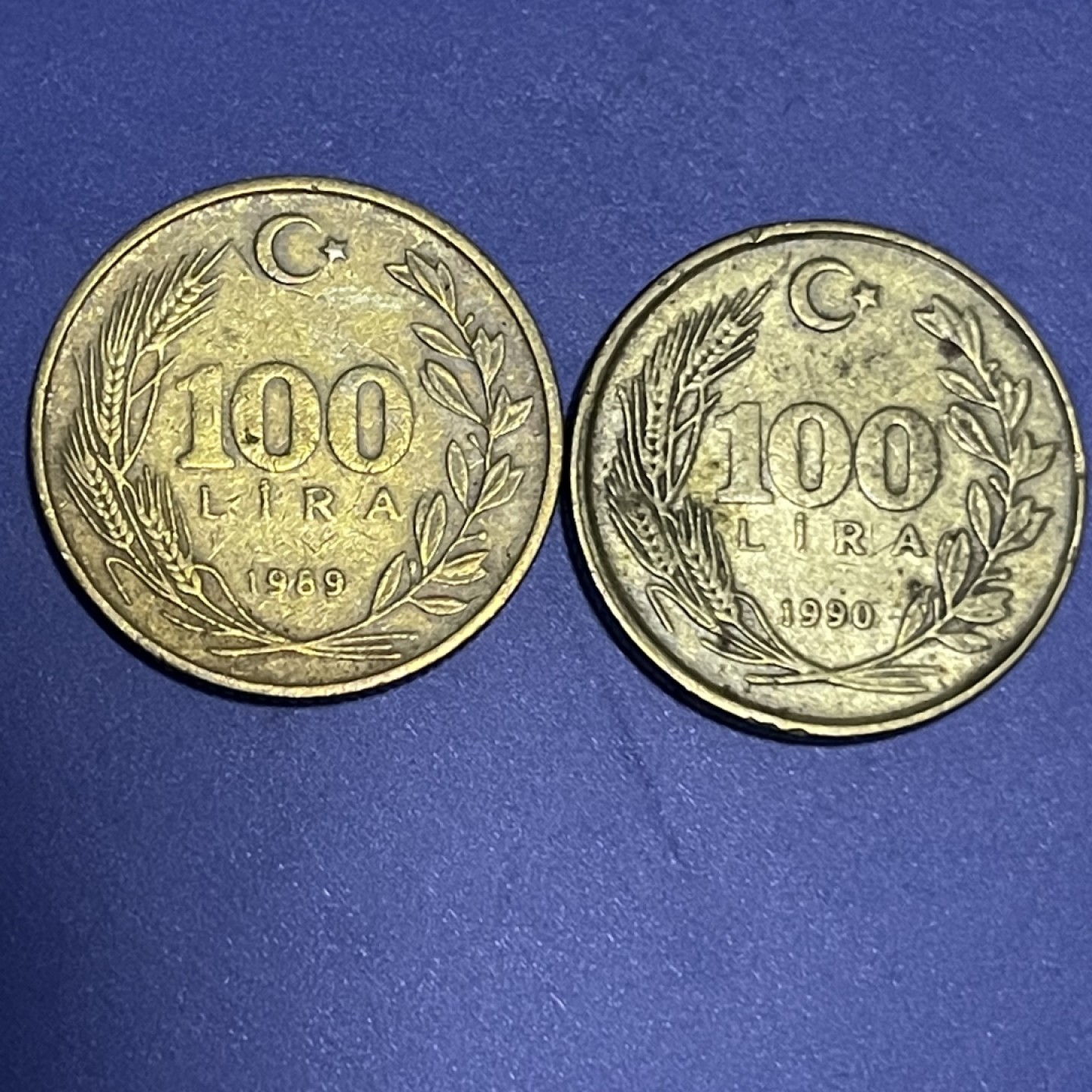 外国硬币0元起拍（31） 土耳其100里拉