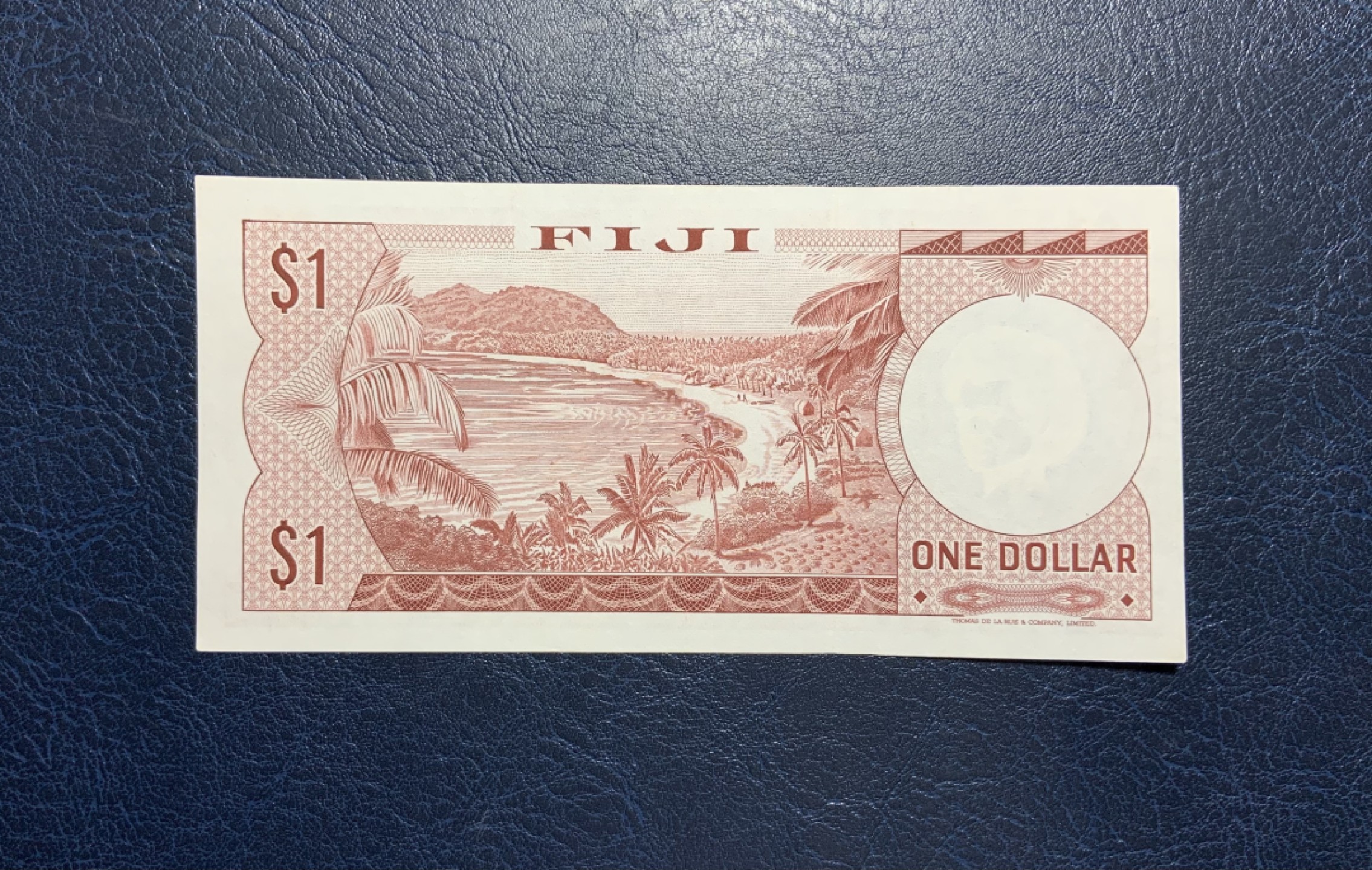 收藏联盟Quantum Auction 第209期拍卖 斐济群岛1976年1元 品相AU