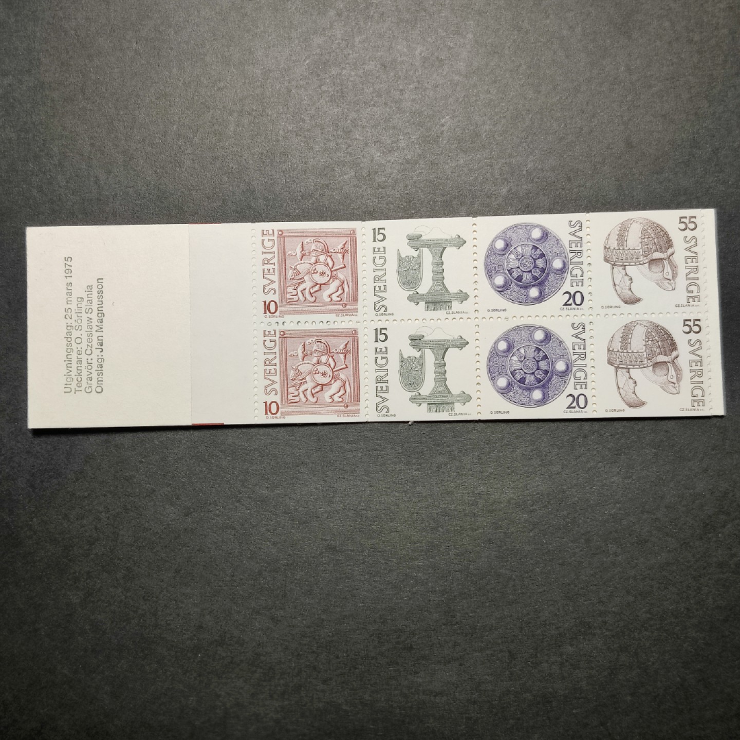 洪涛臻品批发群  精选邮票限时拍卖第八十四期 资深玩家才见过的 瑞典较早期小本票 8枚邮票齐全（最后一波）
