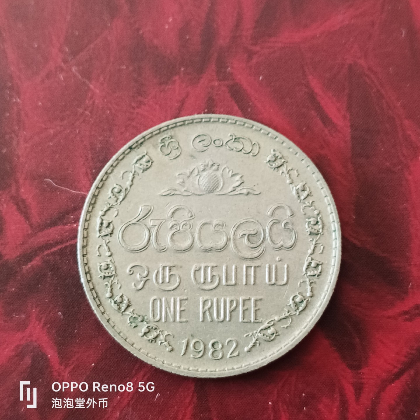 泡泡堂微拍第三十幕精品硬币捡漏专场👿👿，零佣金，零押金，累计满二十元包邮 巴基斯坦82年一卢比。