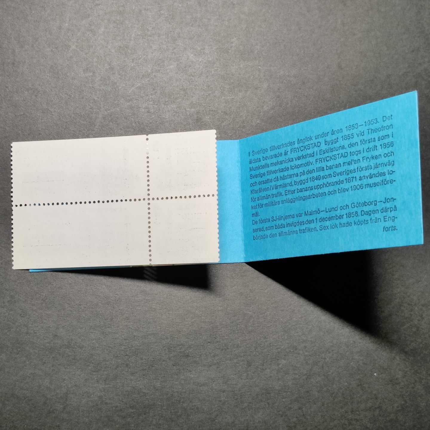 洪涛臻品批发群  精选邮票限时拍卖第八十四期 资深玩家才见过的 瑞典较早期小本票 火车邮票6枚齐全