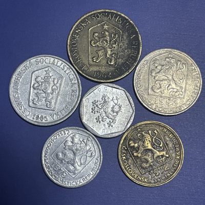 外国硬币0元起拍（32） - 捷克斯洛伐克