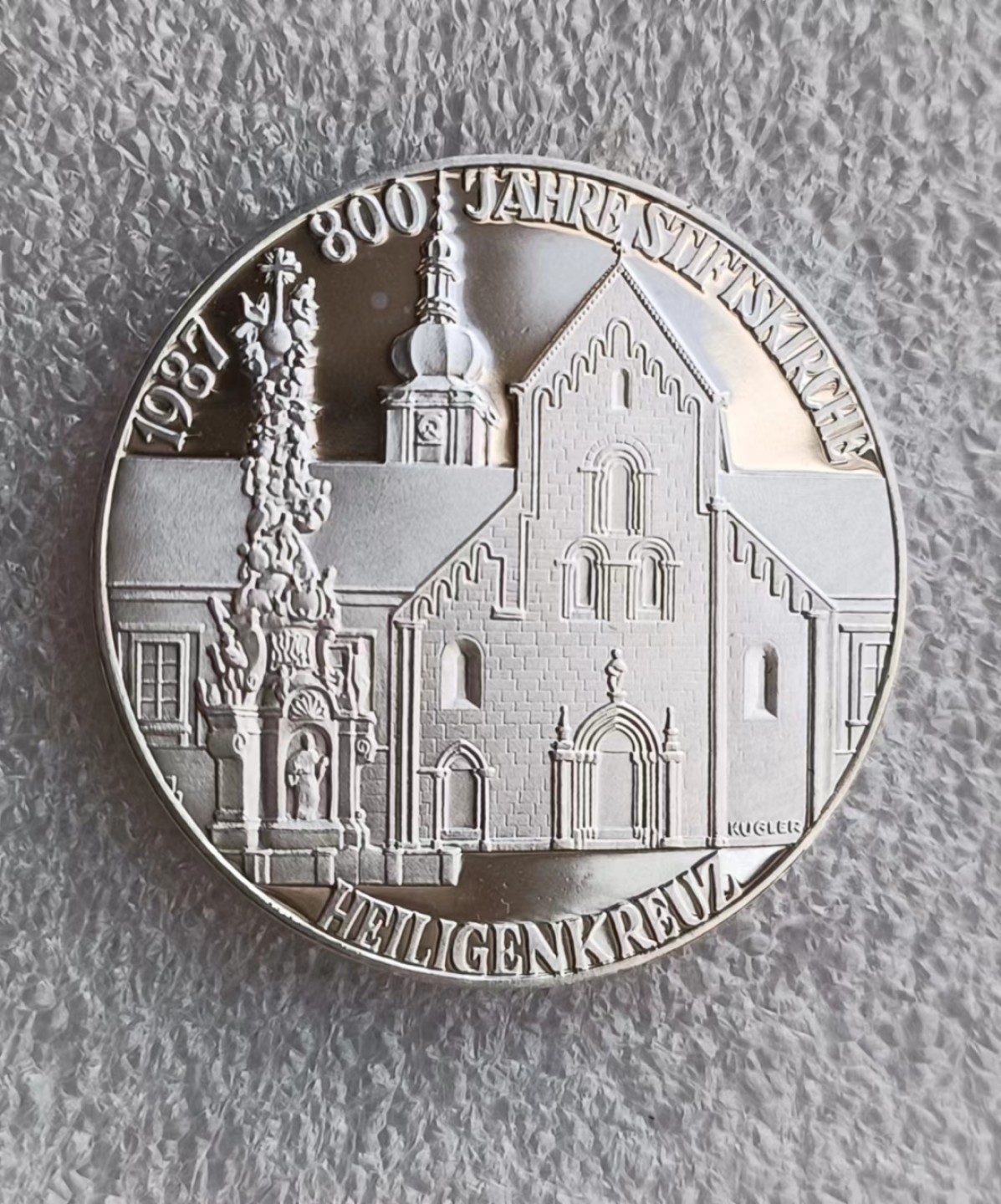 瓶子🏺第66期拍卖会 精制proof-1987年奥地利500先令大型银币