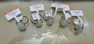缅甸天然A货翡翠女戒 - 缅甸天然A货翡翠女戒
