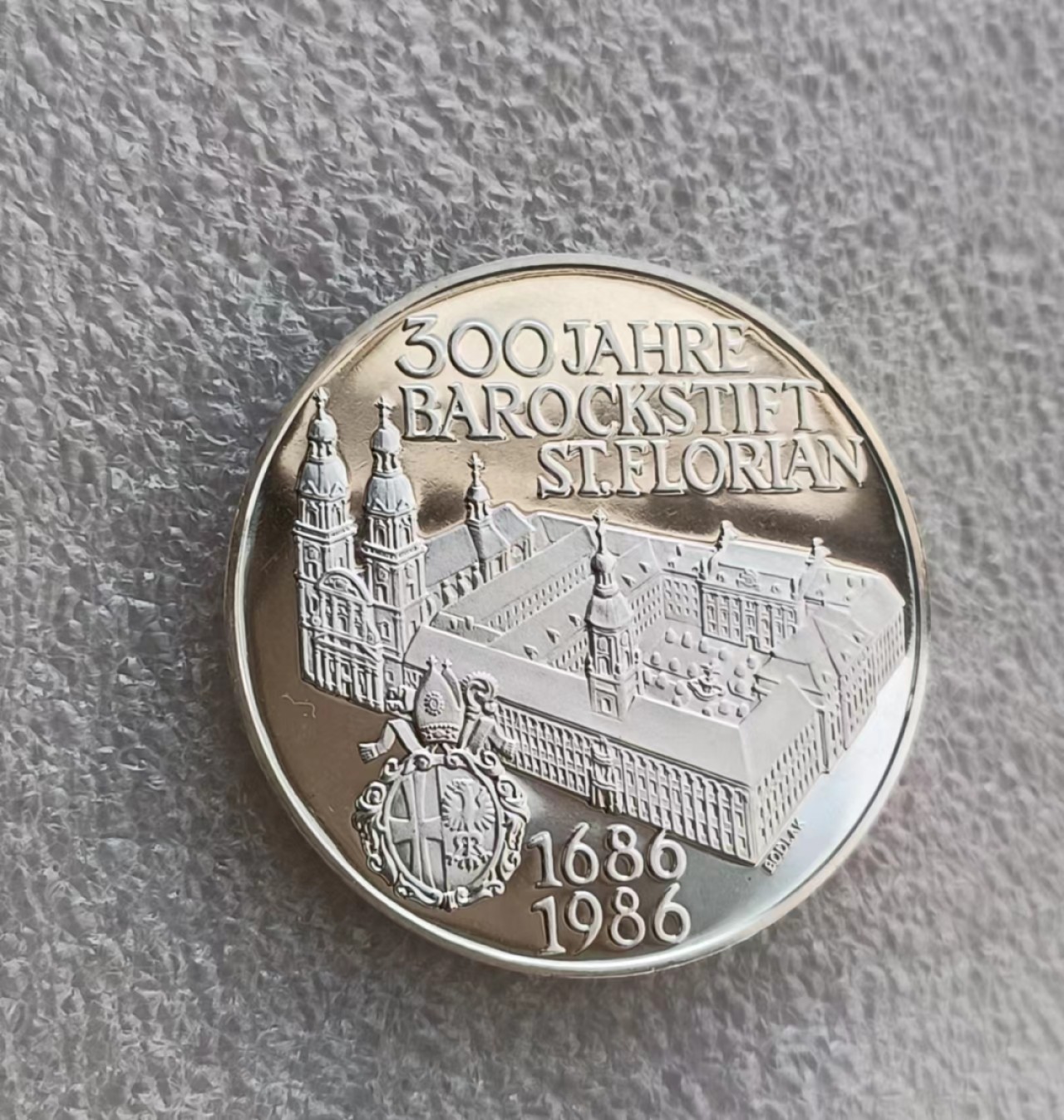 瓶子🏺第66期拍卖会 精制proof-1986年奥地利500先令大型银币