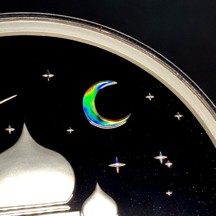 一千零一夜系列[vol.1]阿拉丁精雕银章NGC评级版首期蓝标