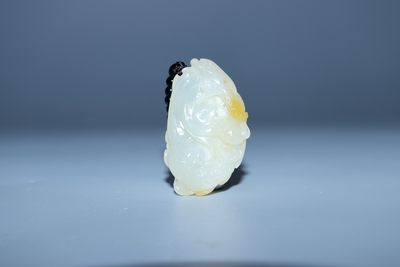 玉挂件专场 - 玉雕挂件直径：4.7cm 重：45.5g