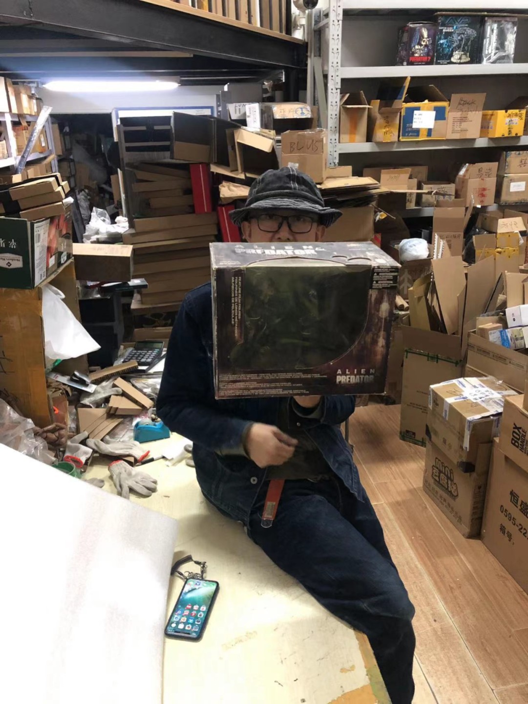 零元拍 ：绝版 麦克法兰 异形大战铁血战士，二十年的全新未拆老古董了。