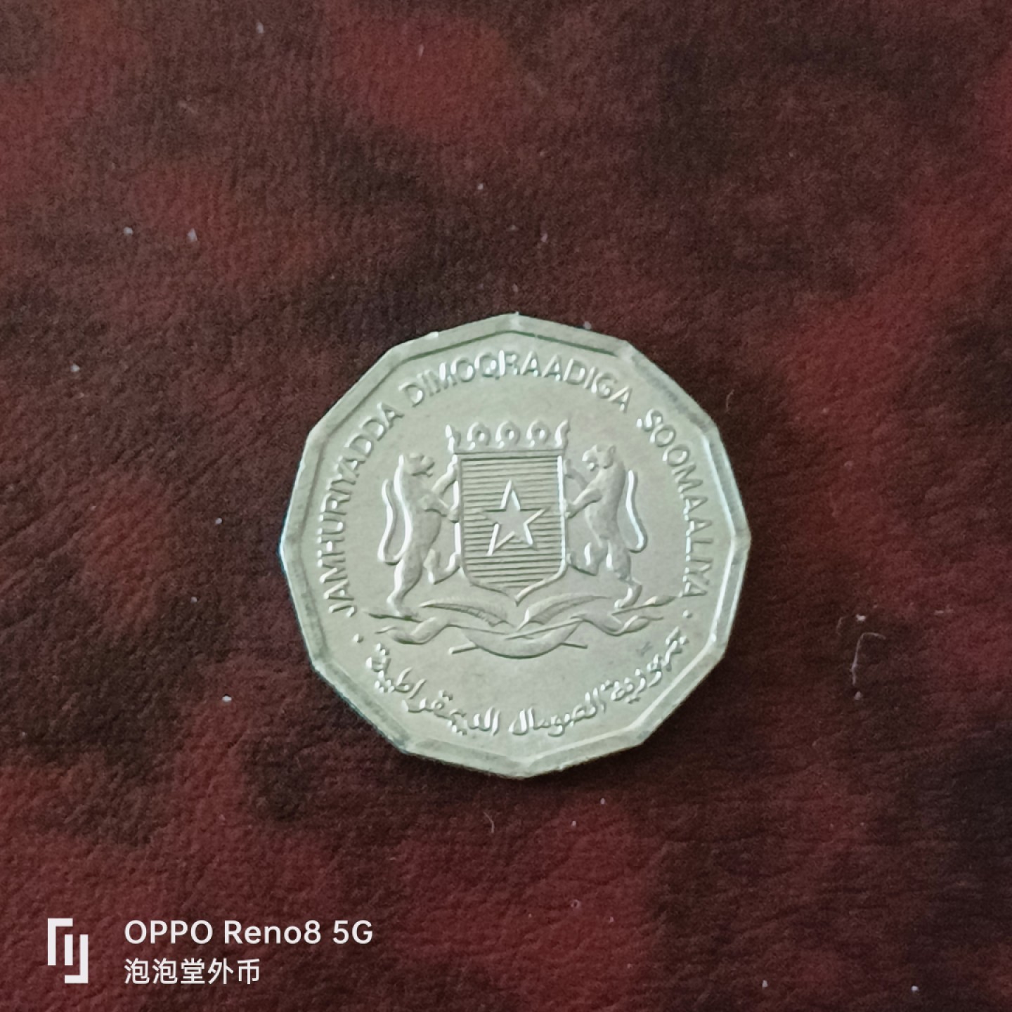 泡泡堂微拍第三十一幕精品硬币捡漏专场👿👿，零佣金，零押金，累计满二十元包邮 索马里全新76年粮农十分