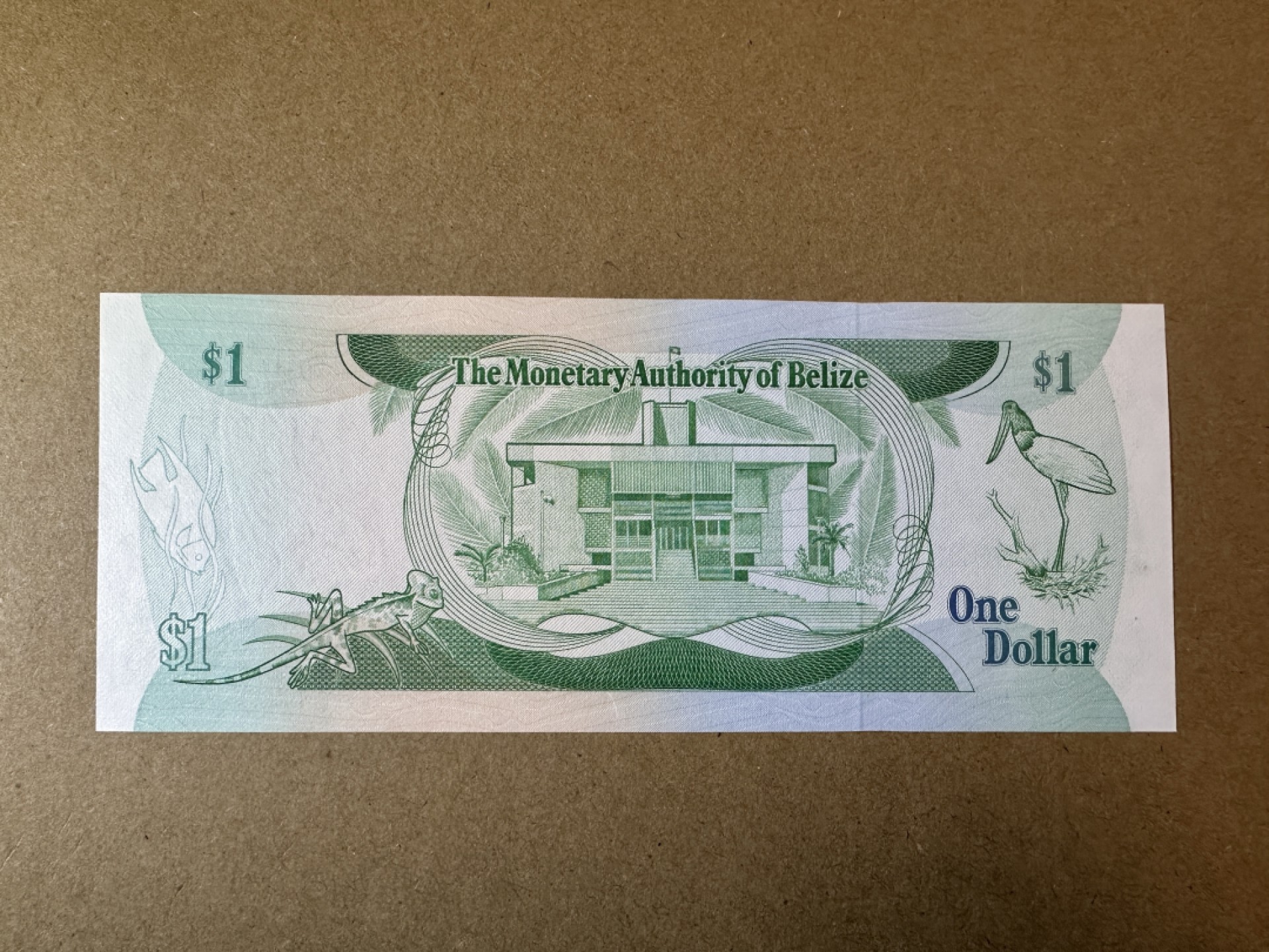 《张总收藏》80期——外币大拍 伯利兹1元 UNC 1980年 A1冠女王