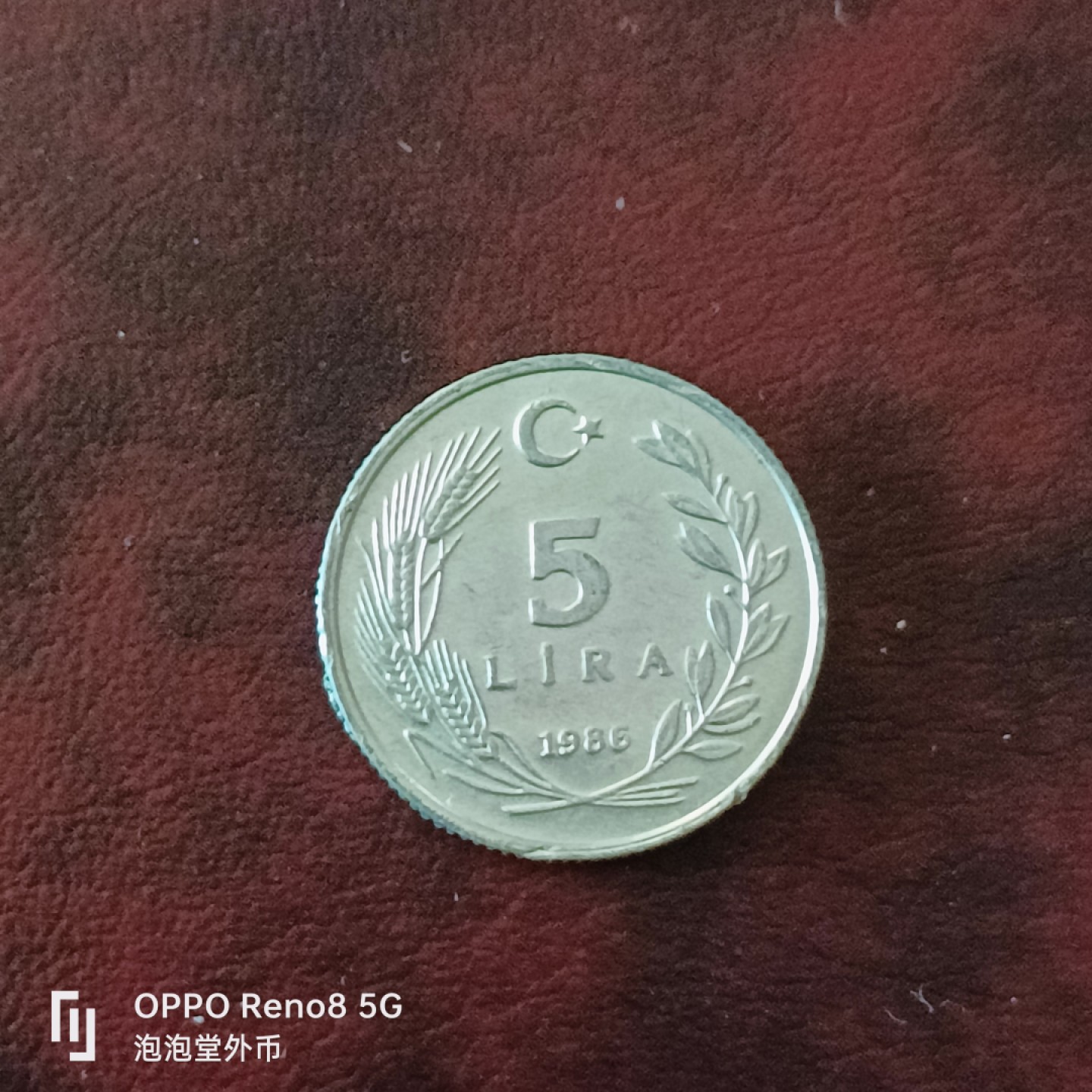 泡泡堂微拍第三十一幕精品硬币捡漏专场👿👿，零佣金，零押金，累计满二十元包邮 土耳其5里亚尔