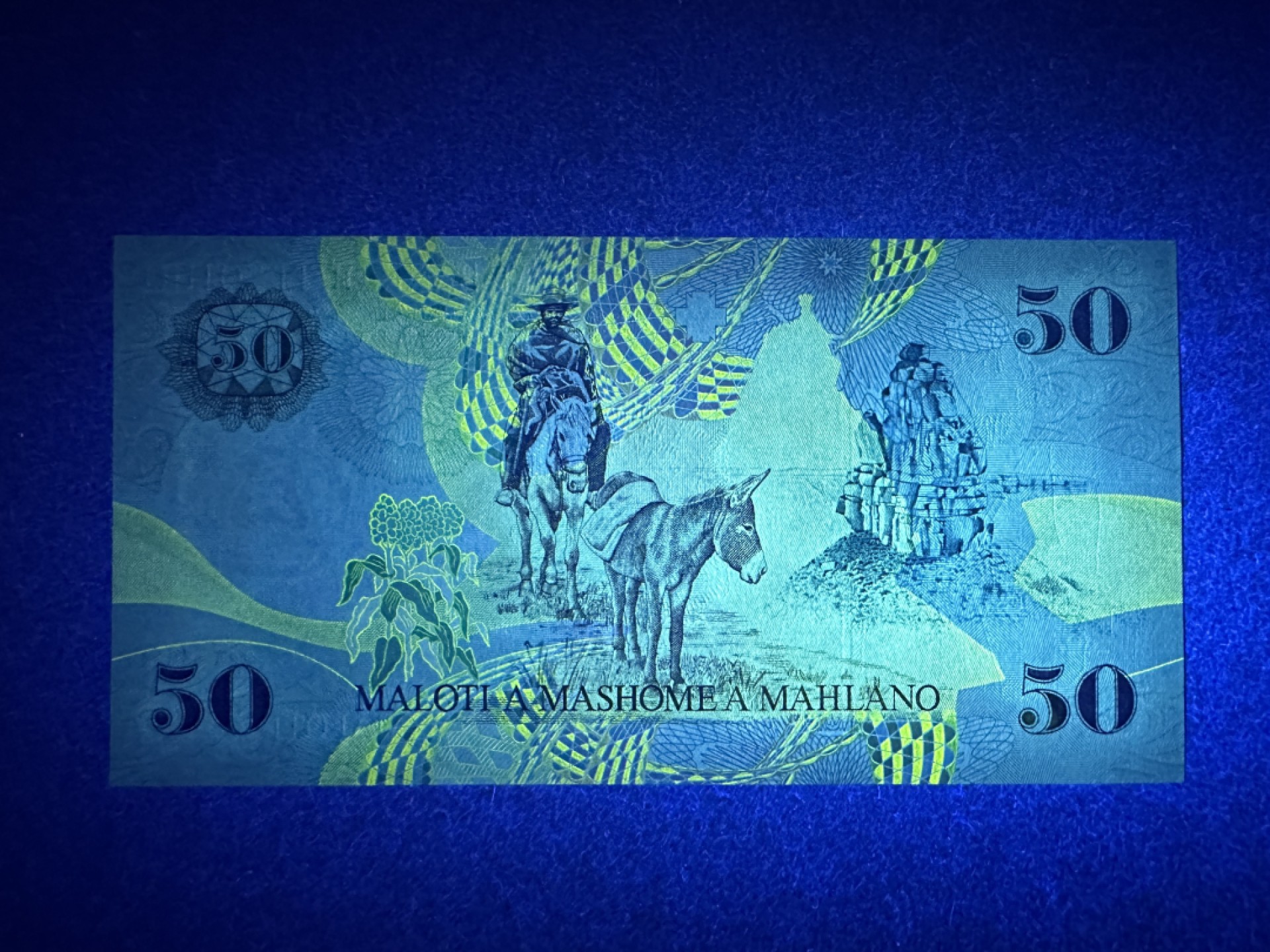 《张总收藏》80期——外币大拍 莱索托50元 UNC 2001年版