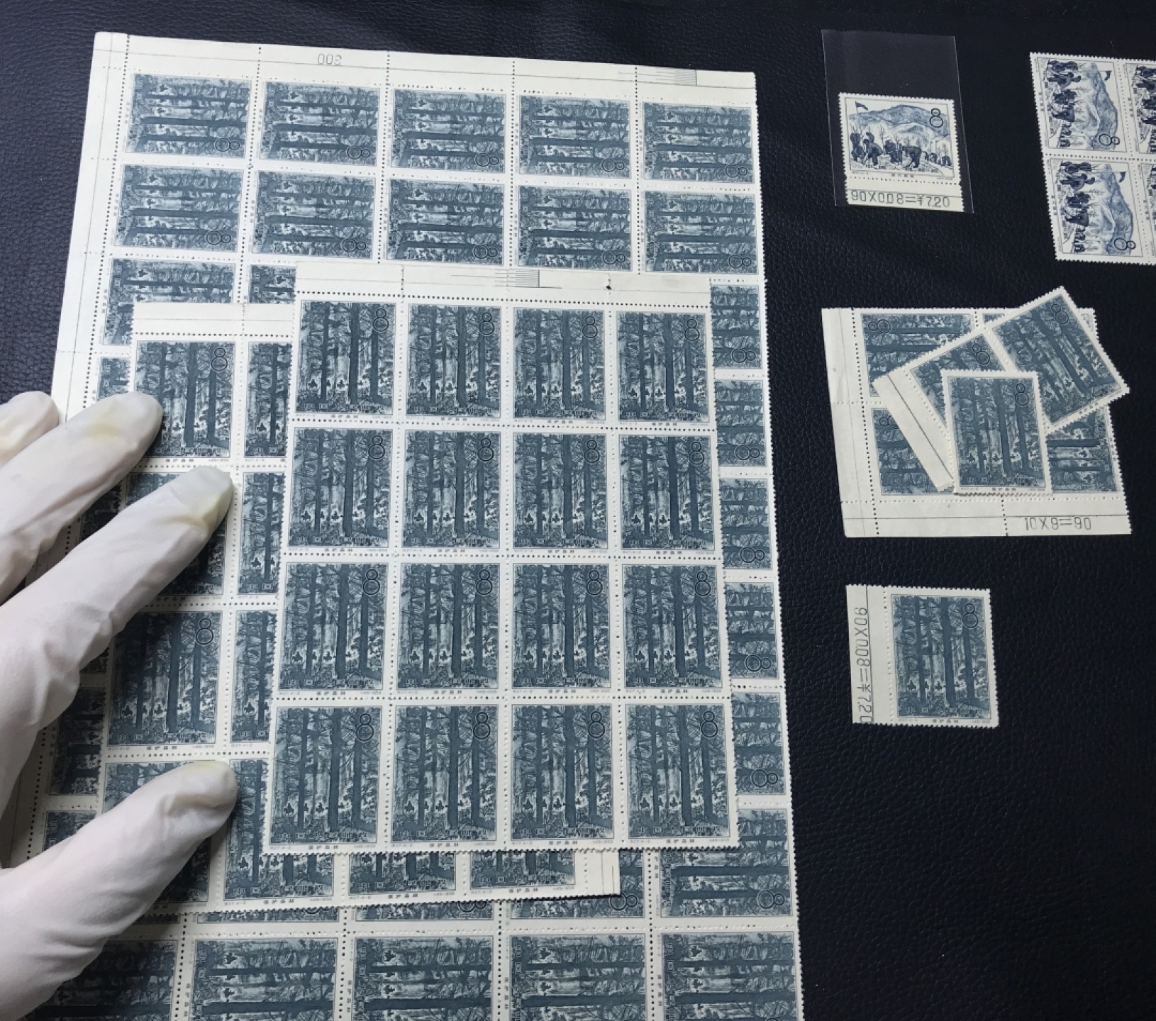 洪涛臻品批发群  精选邮票限时拍卖第八十七期 特27林业★新★4-2 数字版号一枚，一版只有一枚，相当于厂名，非常漂亮，非常稀缺。版撕全品★版撕票藏家首选。1958年发行经典热门草纸票，全品存世量少。可单玩可配套，非常有收藏价值。可评级，包OP。
